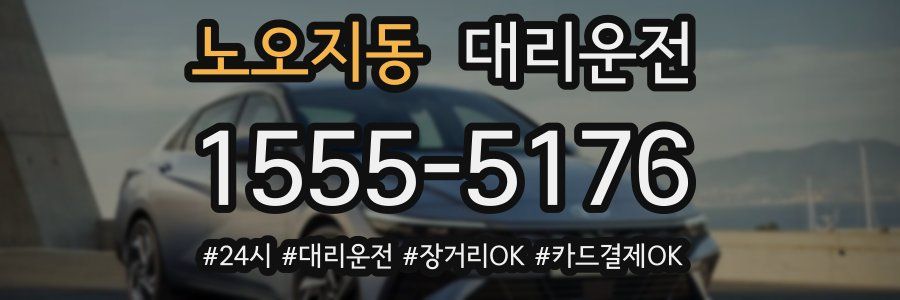 노오지동 대리운전