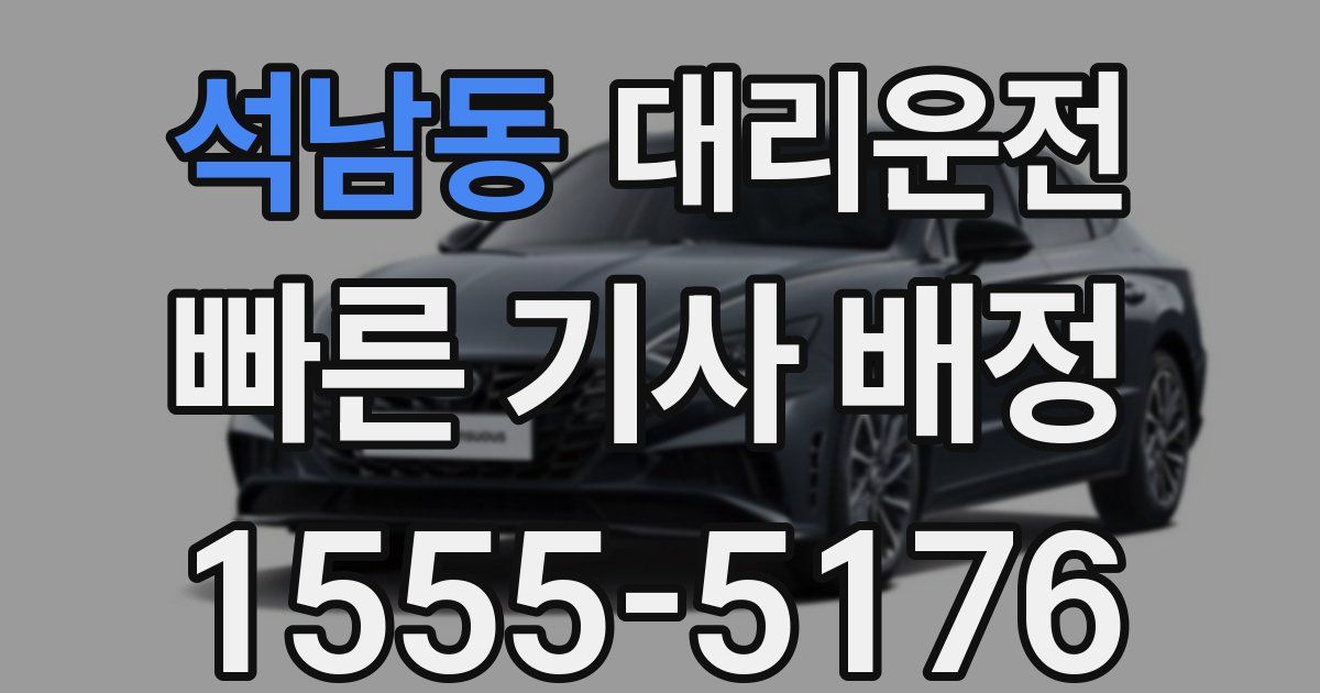 일일대리기사