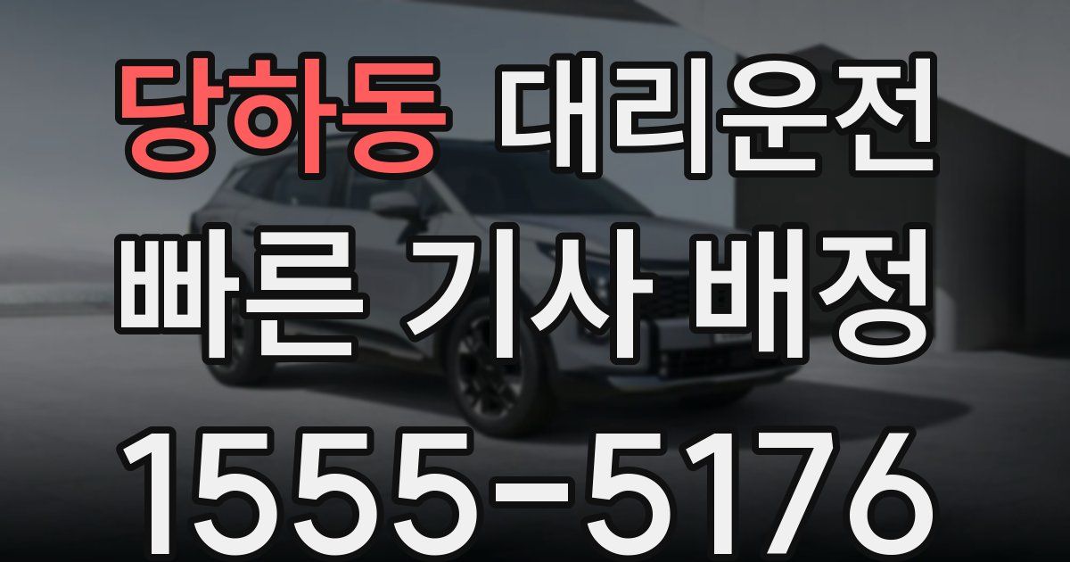 일일대리기사