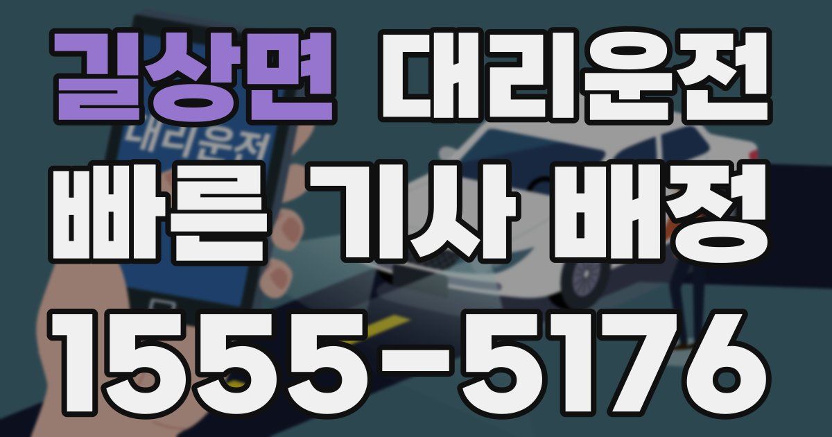 일일대리기사