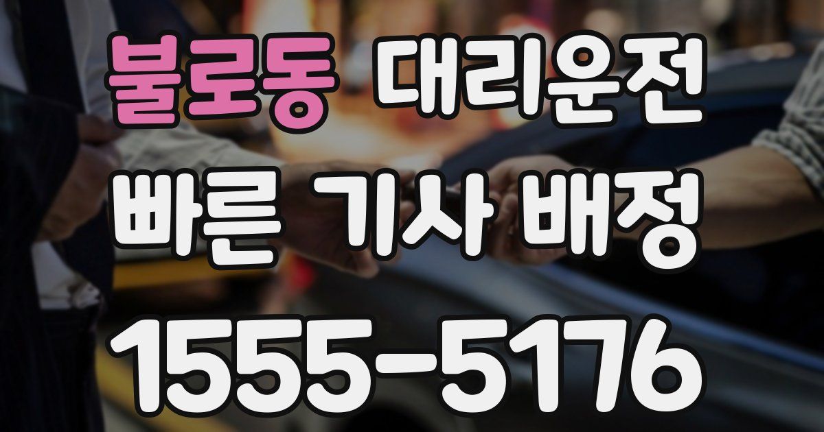 일일대리기사