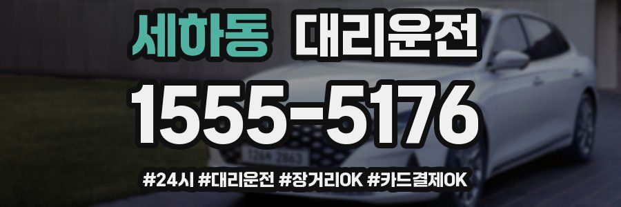 세하동 대리운전
