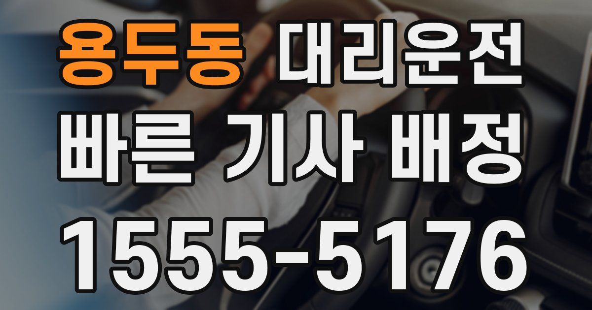 일일대리기사