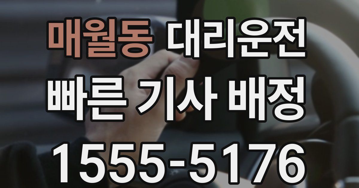 일일대리기사