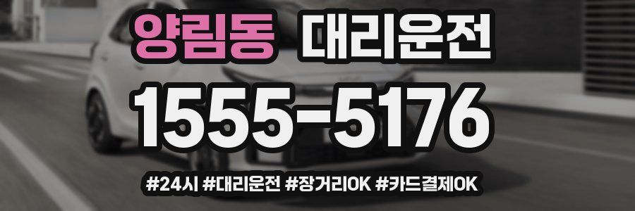 양림동 대리운전