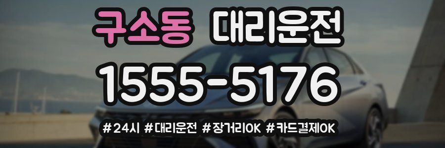 구소동 대리운전