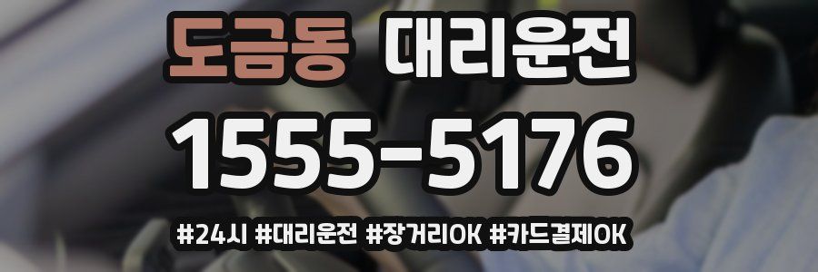 도금동 대리운전