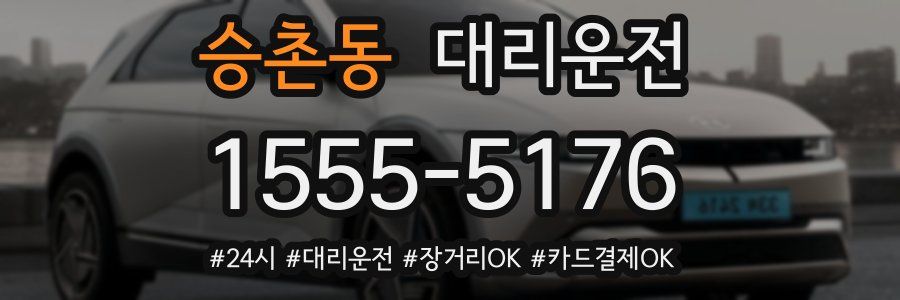승촌동 대리운전