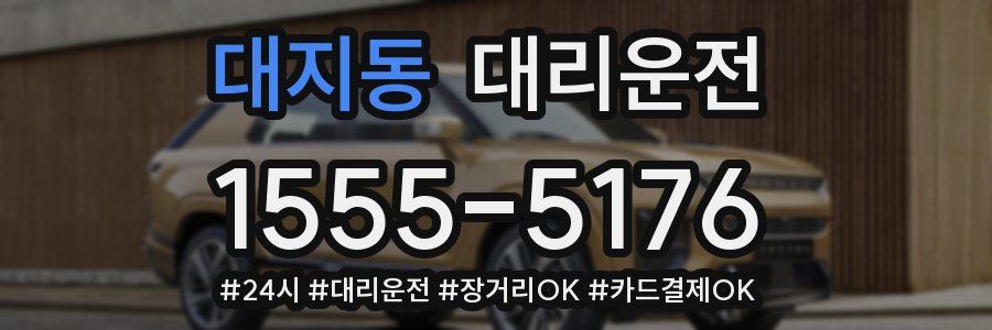 대지동 대리운전