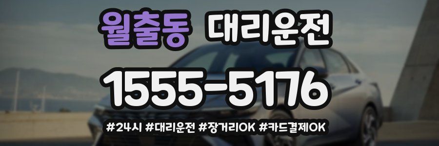 월출동 대리운전