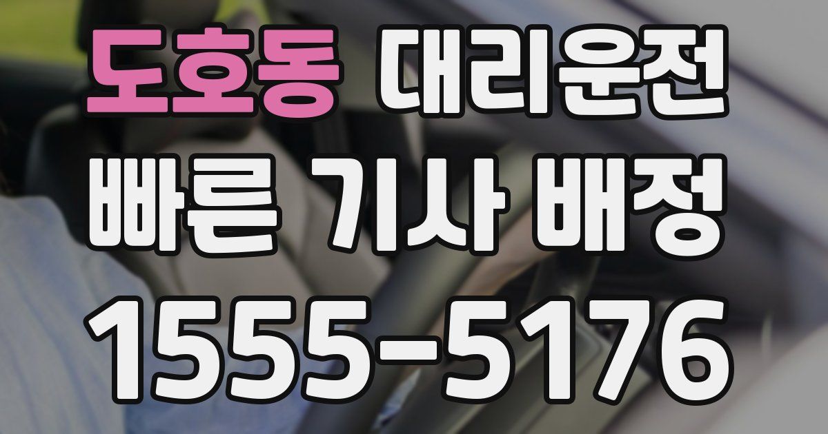 일일대리기사