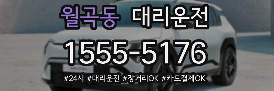 월곡동 대리운전