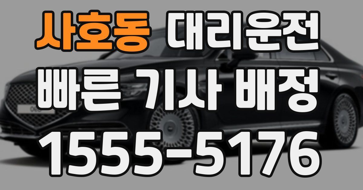 일일대리기사