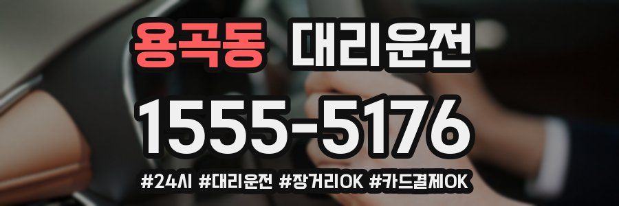 용곡동 대리운전