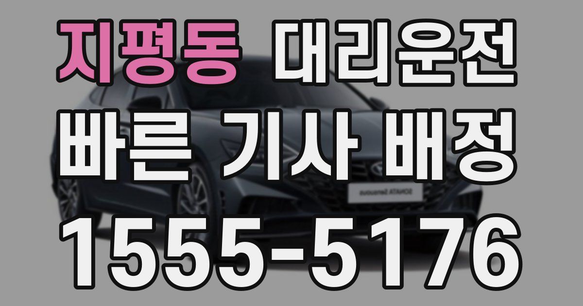 일일대리기사