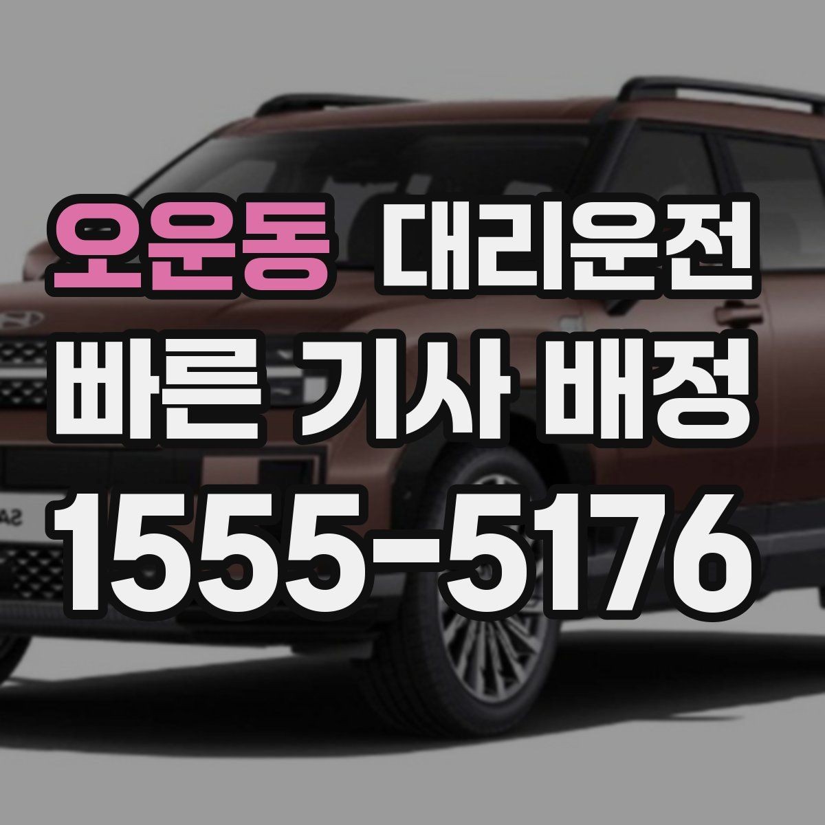 오운동 대리운전 이용해 차량 상태 점검을 병행