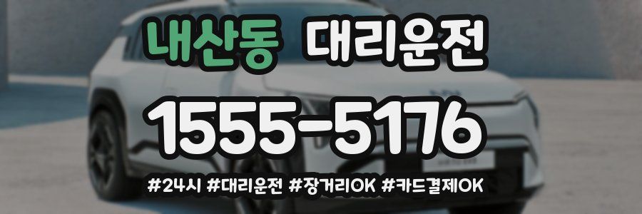 내산동 대리운전