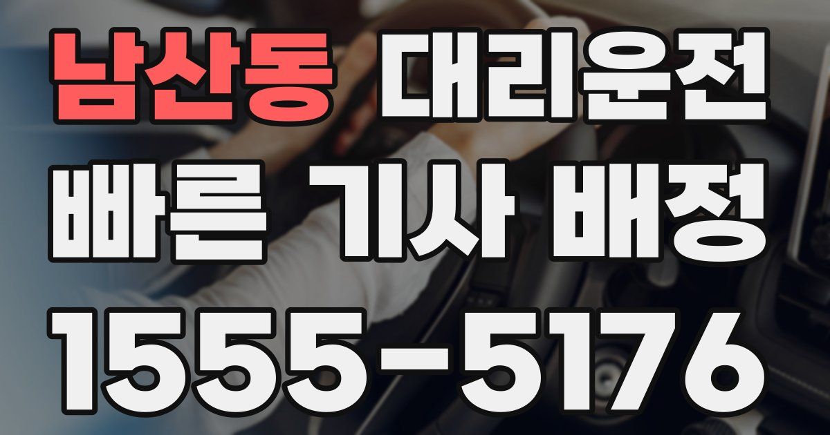 일일대리기사