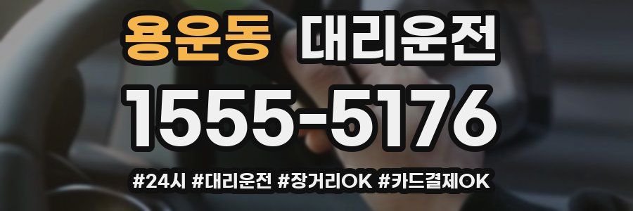 용운동 대리운전