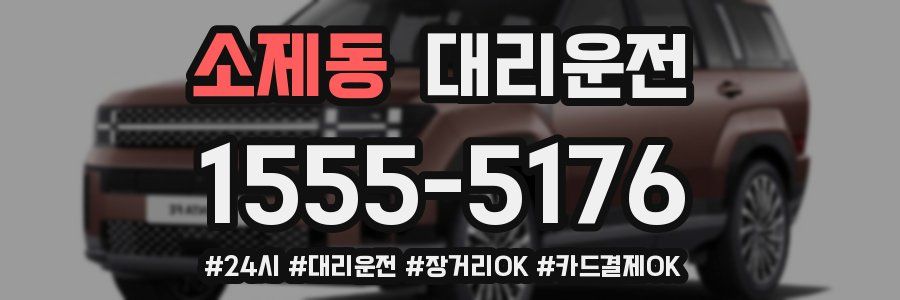 소제동 대리운전