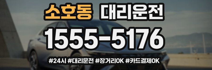 소호동 대리운전