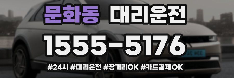 문화동 대리운전