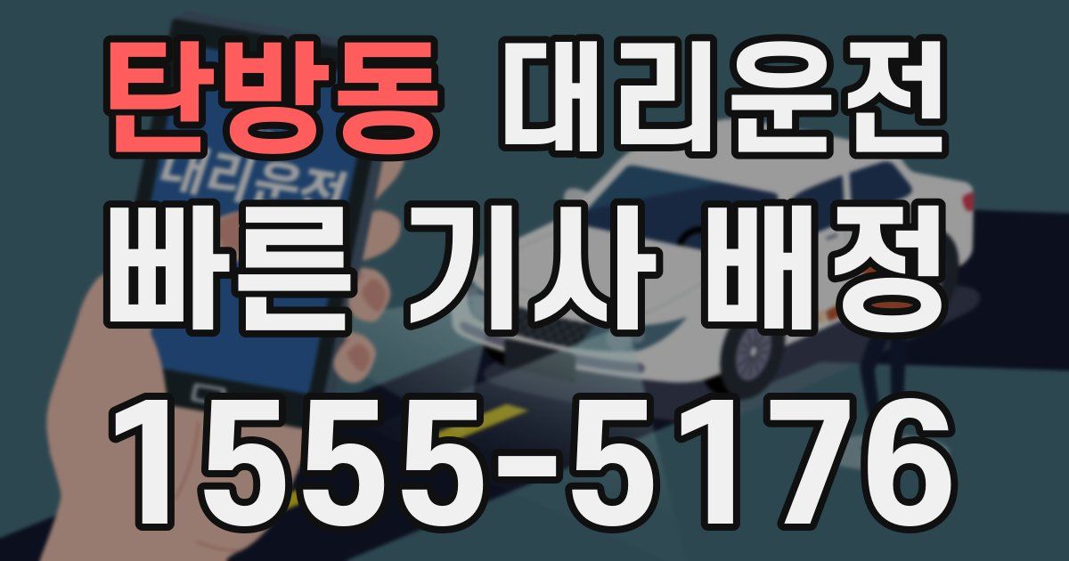 일일대리기사