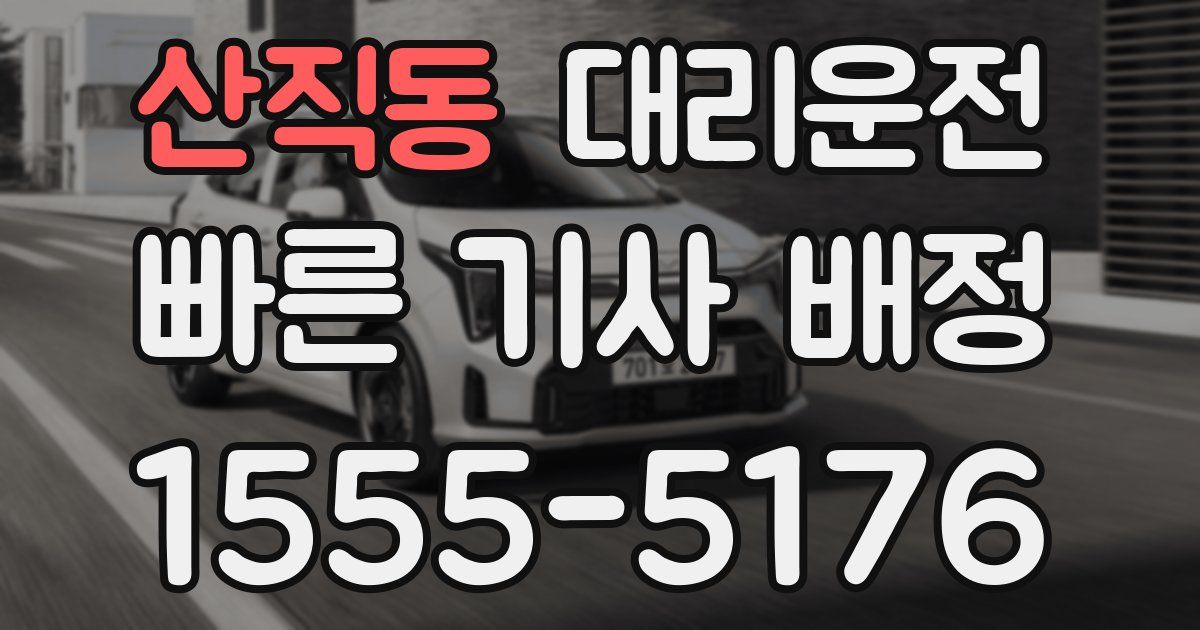 일일대리기사