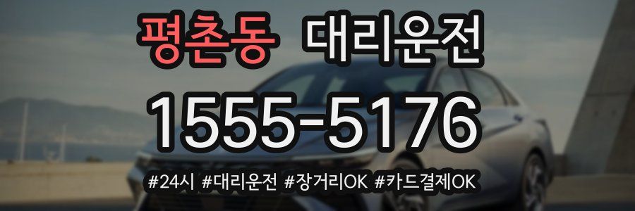 평촌동 대리운전
