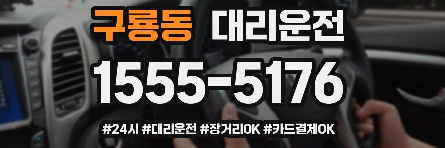 구룡동 대리운전