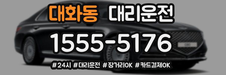 대화동 대리운전