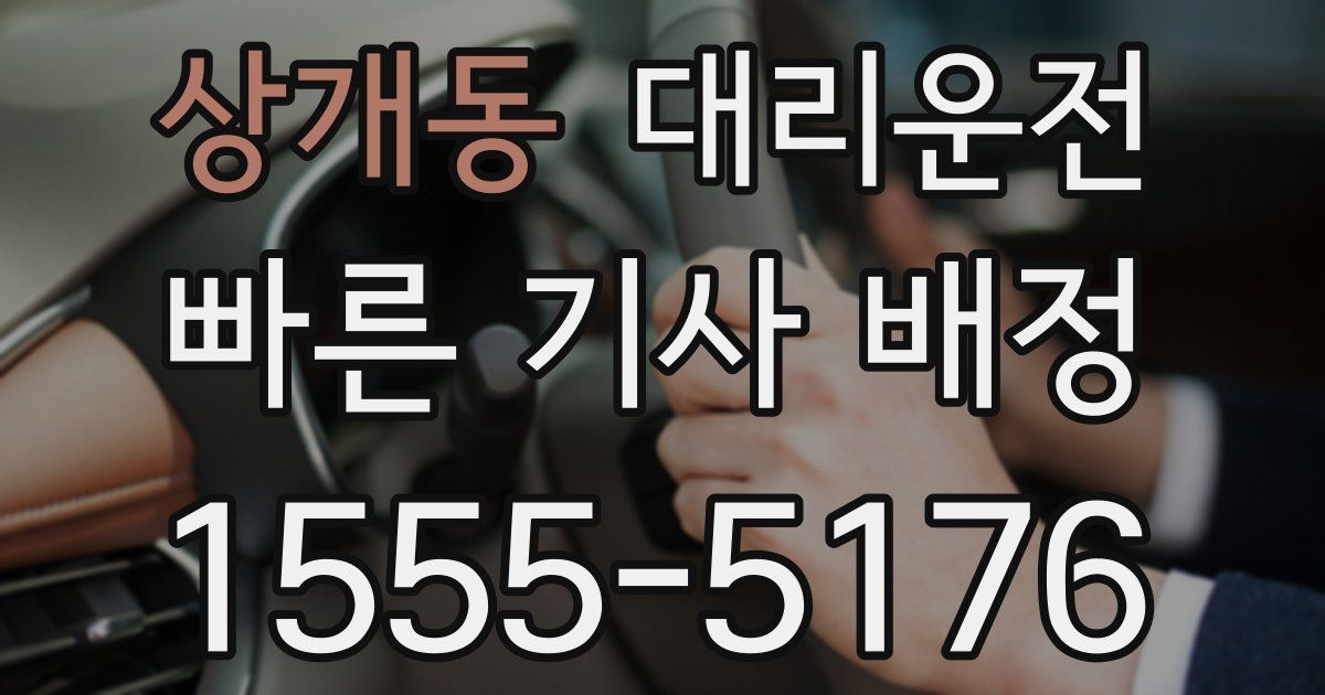 일일대리기사