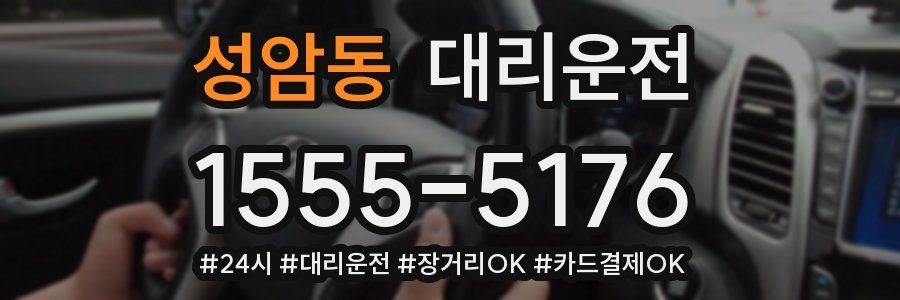 성암동 대리운전