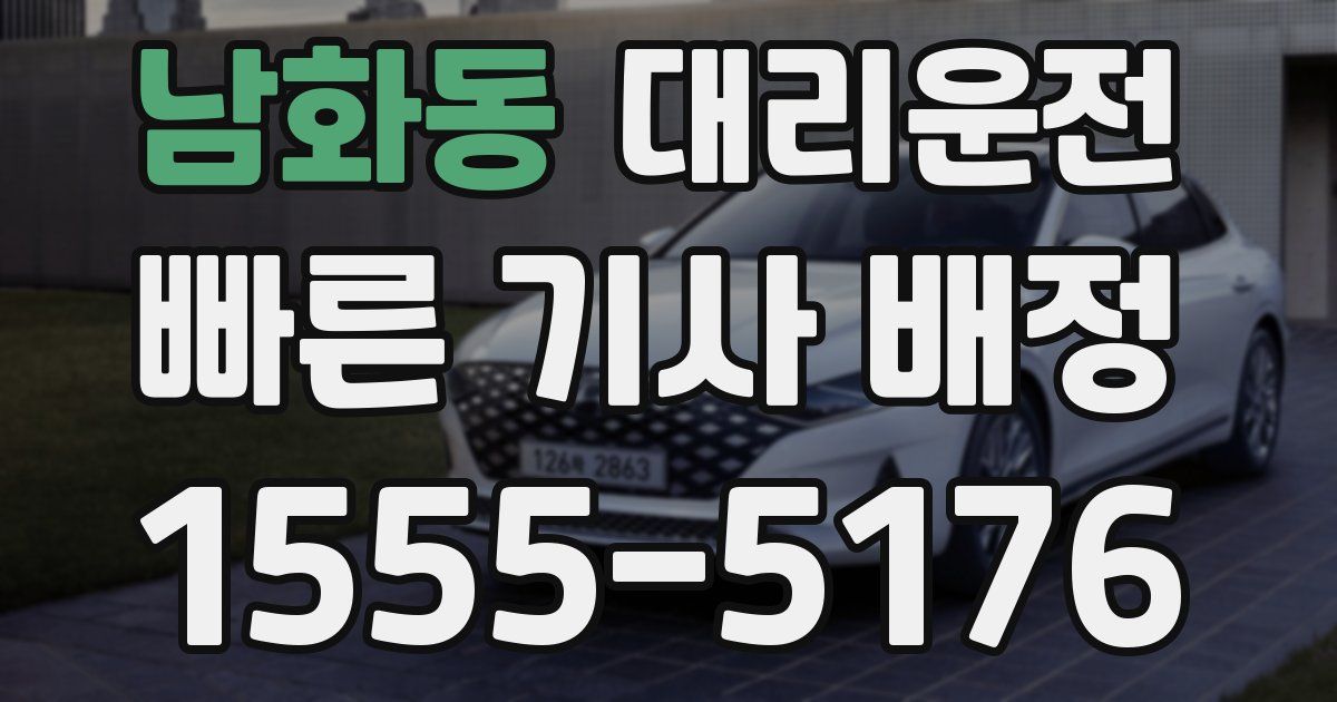 일일대리기사