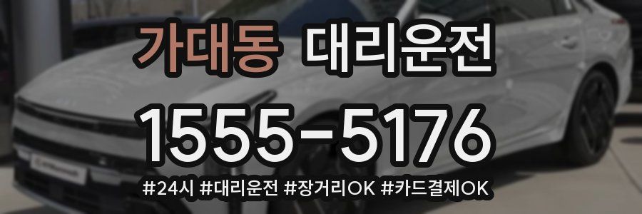 가대동 대리운전