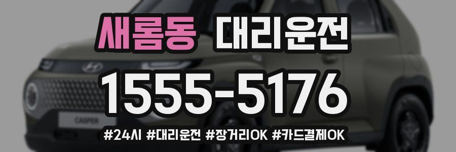 새롬동 대리운전