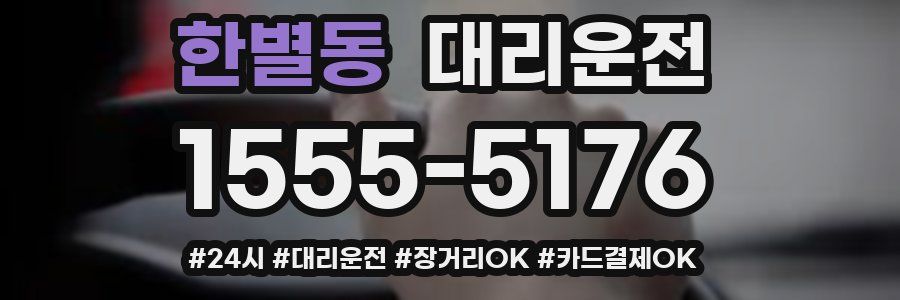 한별동 대리운전