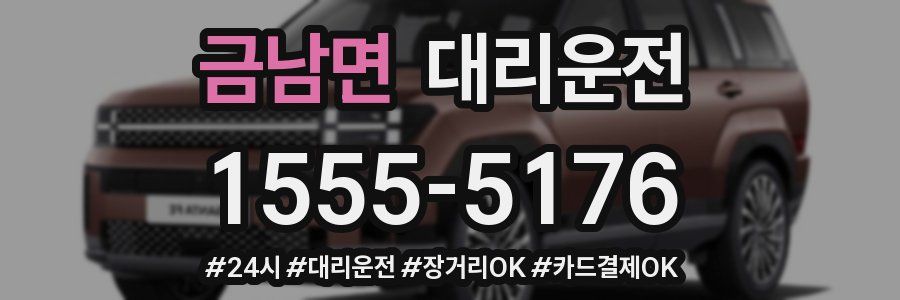 금남면 대리운전