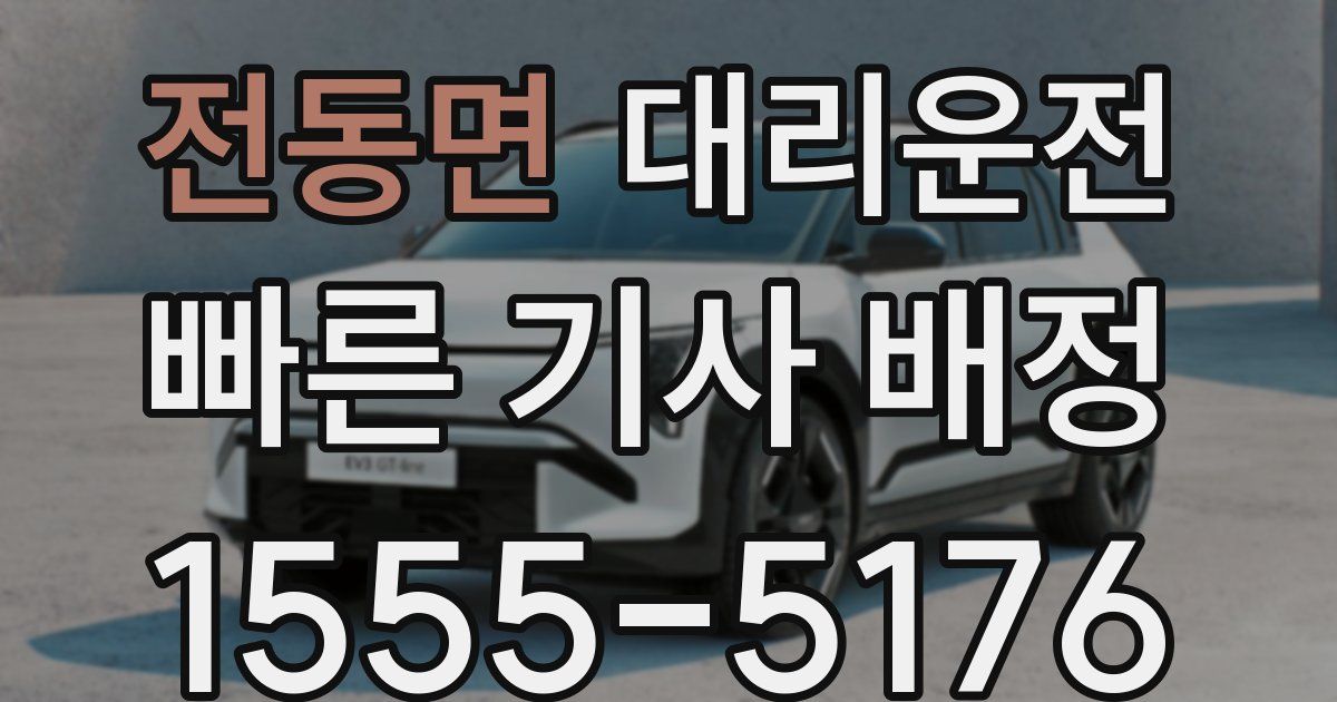 일일대리기사