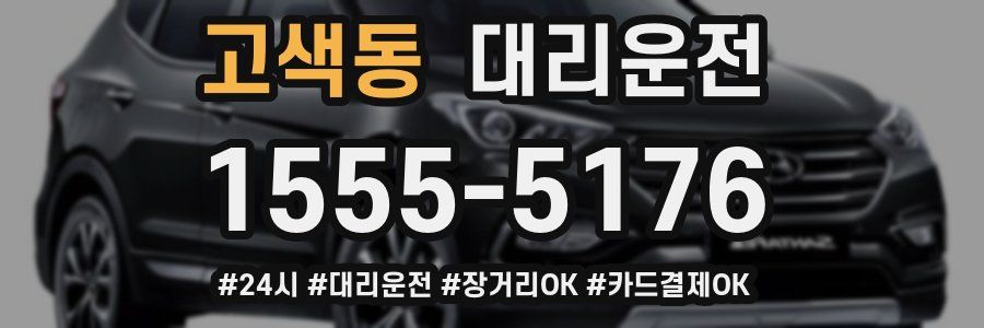 고색동 대리운전