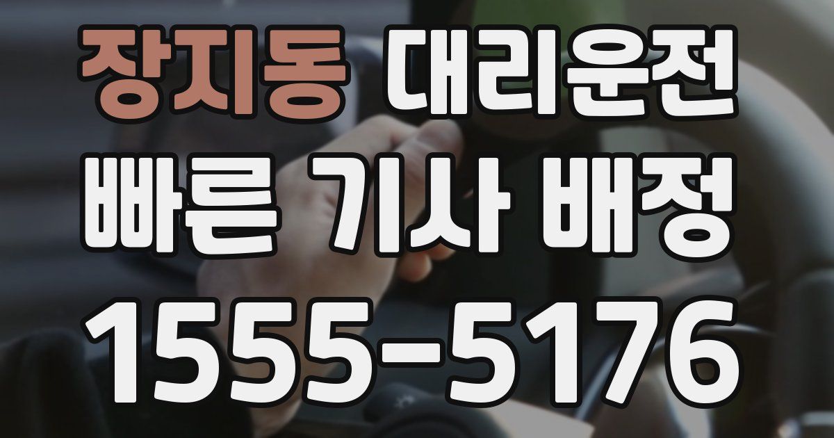 일일대리기사