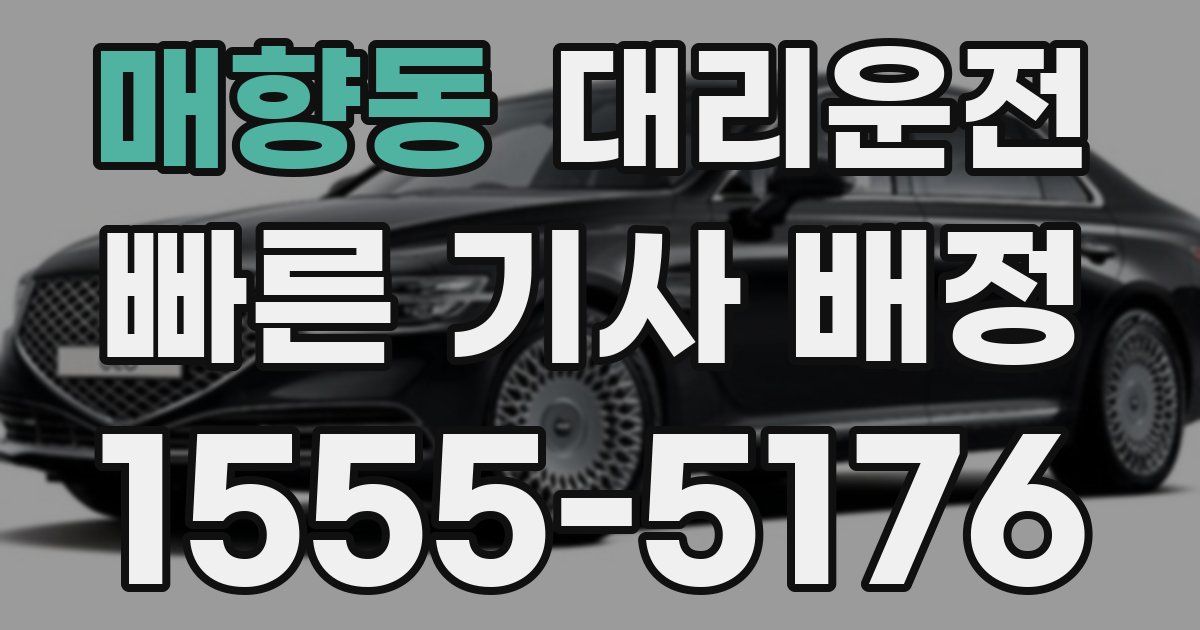 일일대리기사