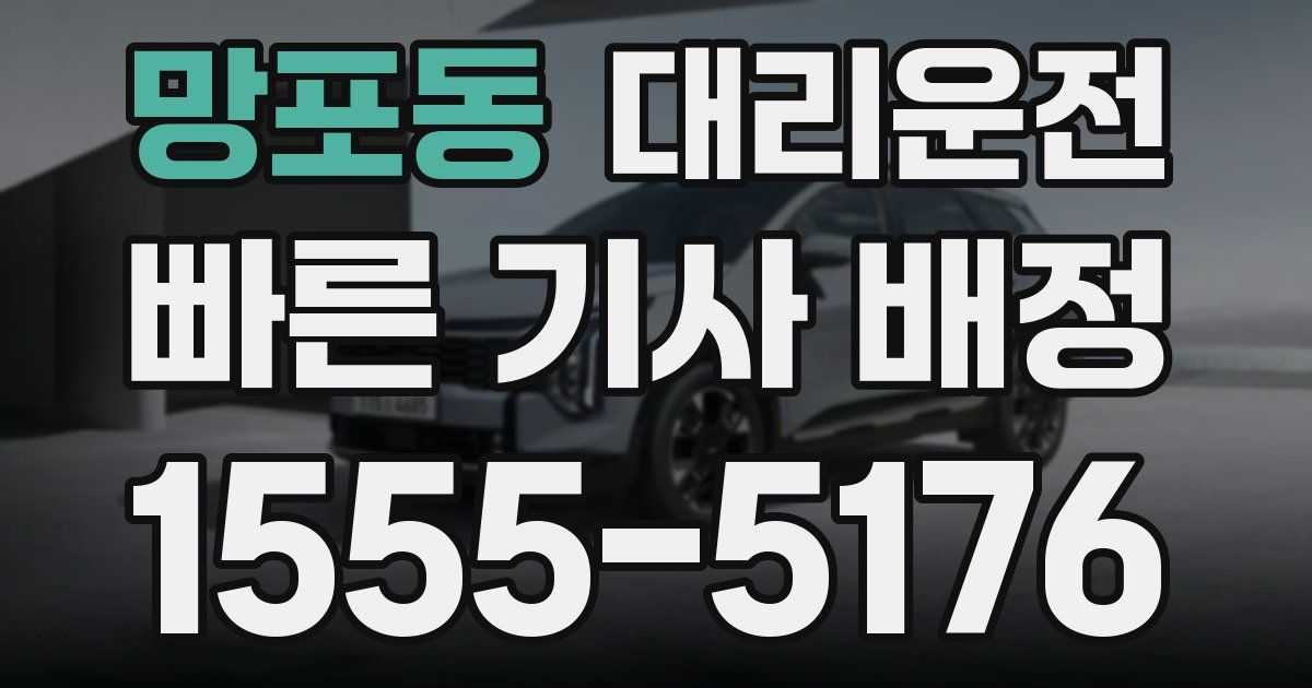 일일대리기사