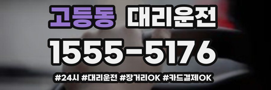 고등동 대리운전