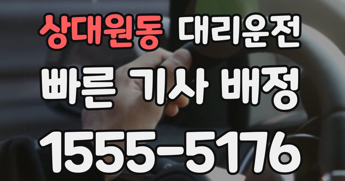 일일대리기사