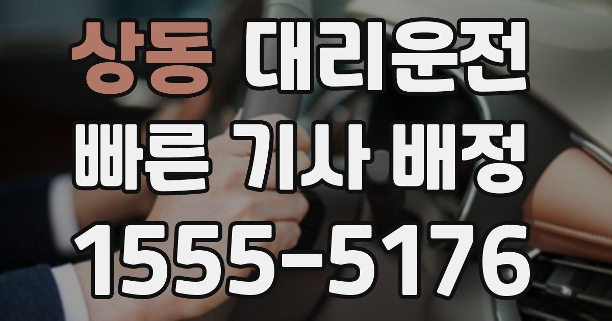 일일대리기사