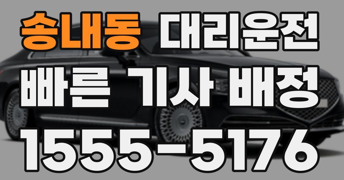 일일대리기사
