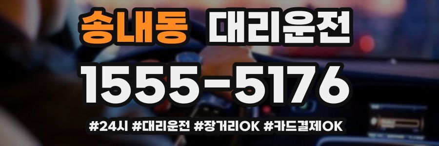 송내동 대리운전