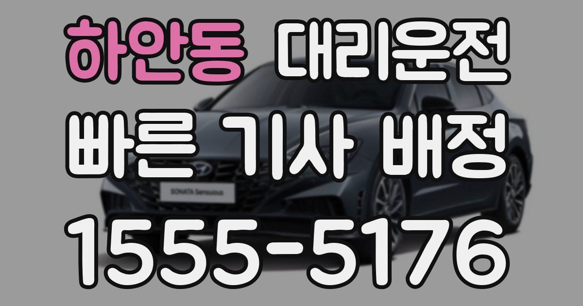 일일대리기사