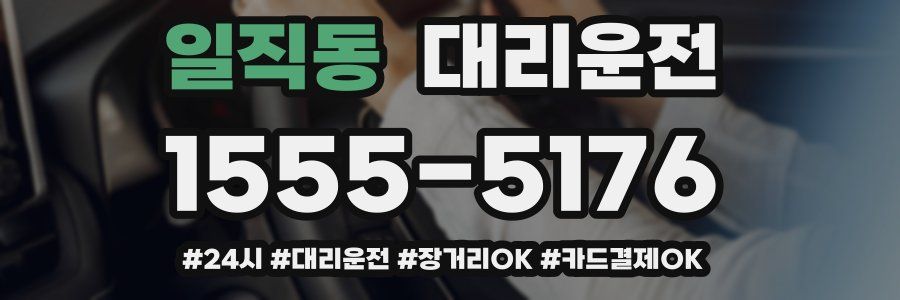 일직동 대리운전